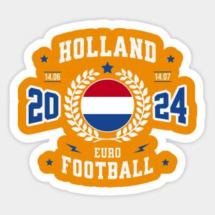 Holland 2024 Football Supporter Sticker